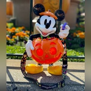 Disney Parks 2024 Halloween Mickey Jack O Lantern Pumpkin Popcorn Bucket